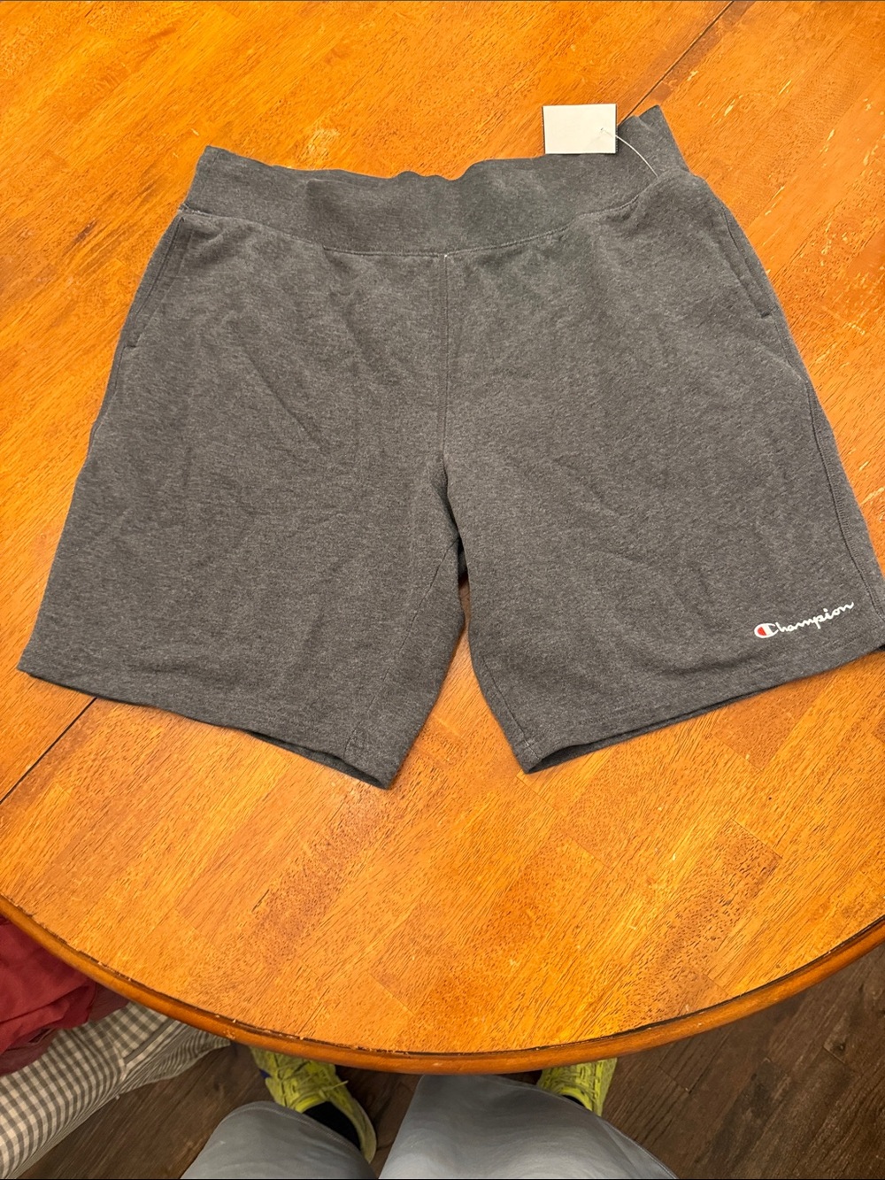 Champion Men's Charcoal Athletic Shorts xl